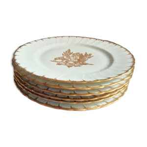 assiette plate porcelaine