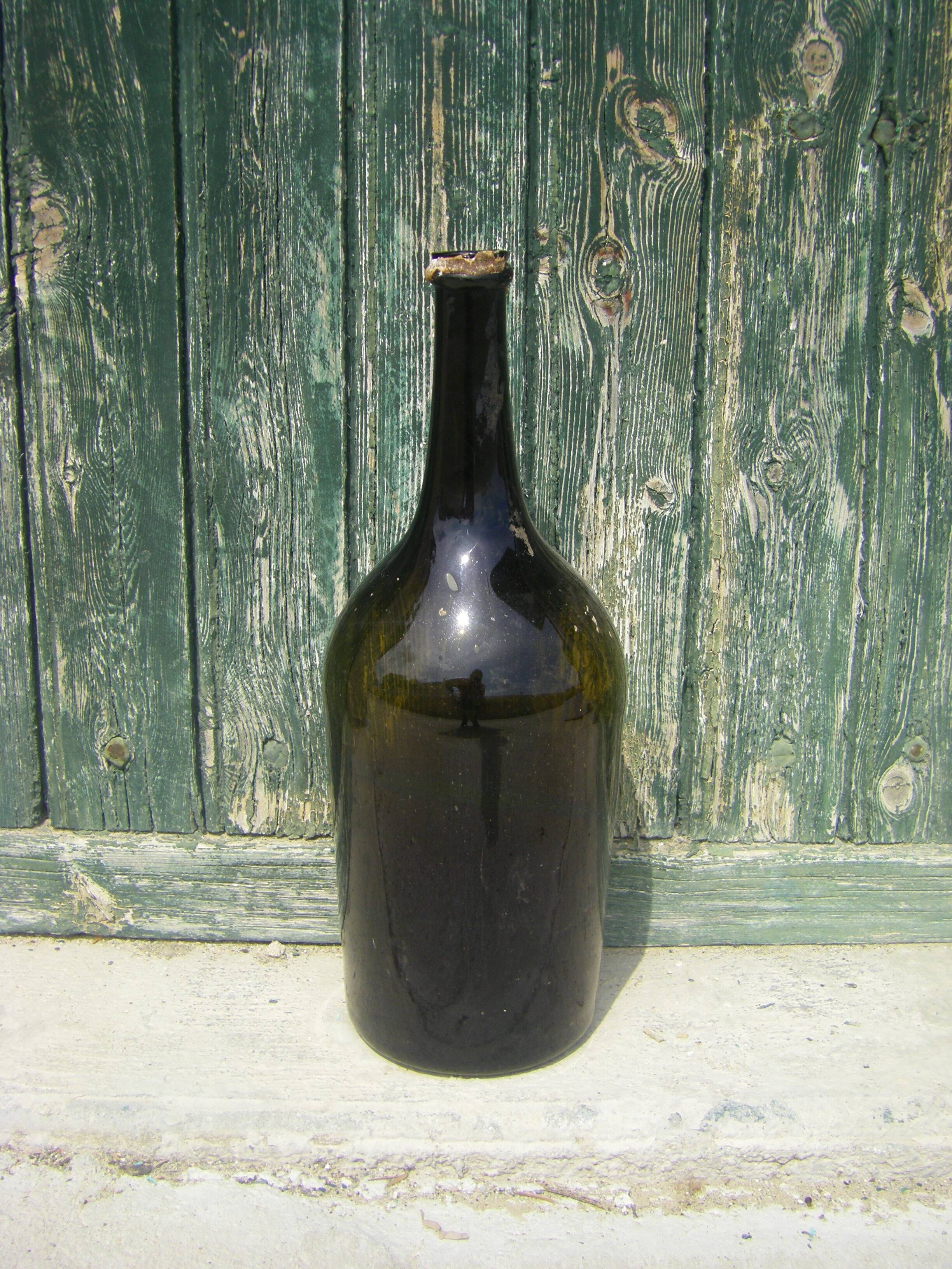 Old wine bottle