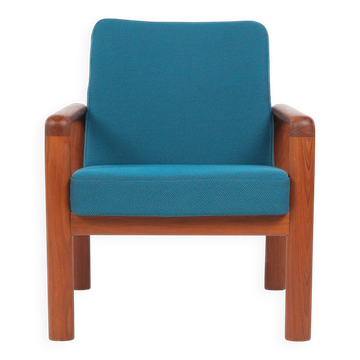 Kai Kristiansen armchair, vintage, 1960s, teak, Denmark, newly