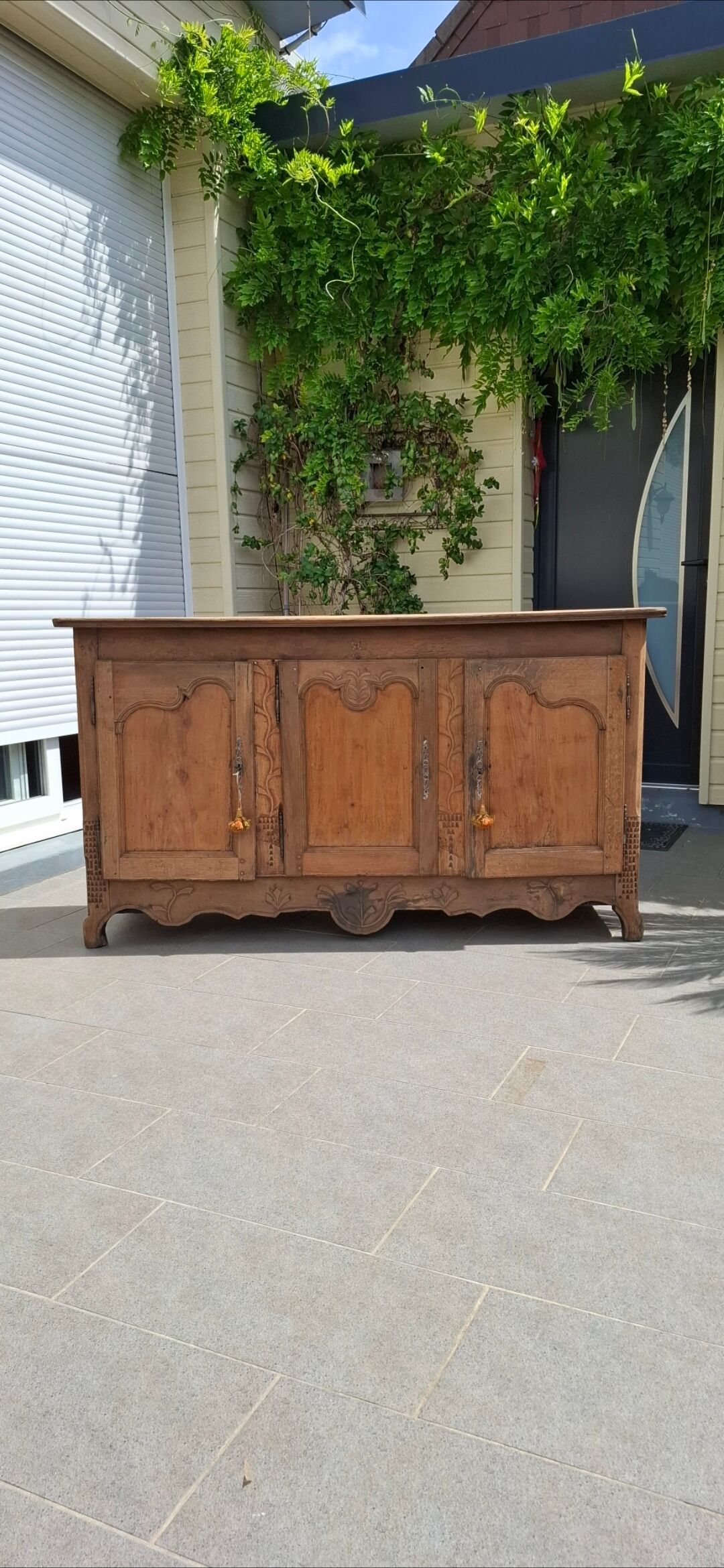 Renovated 3-door sideboard
