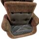 Vintage velvet armchair