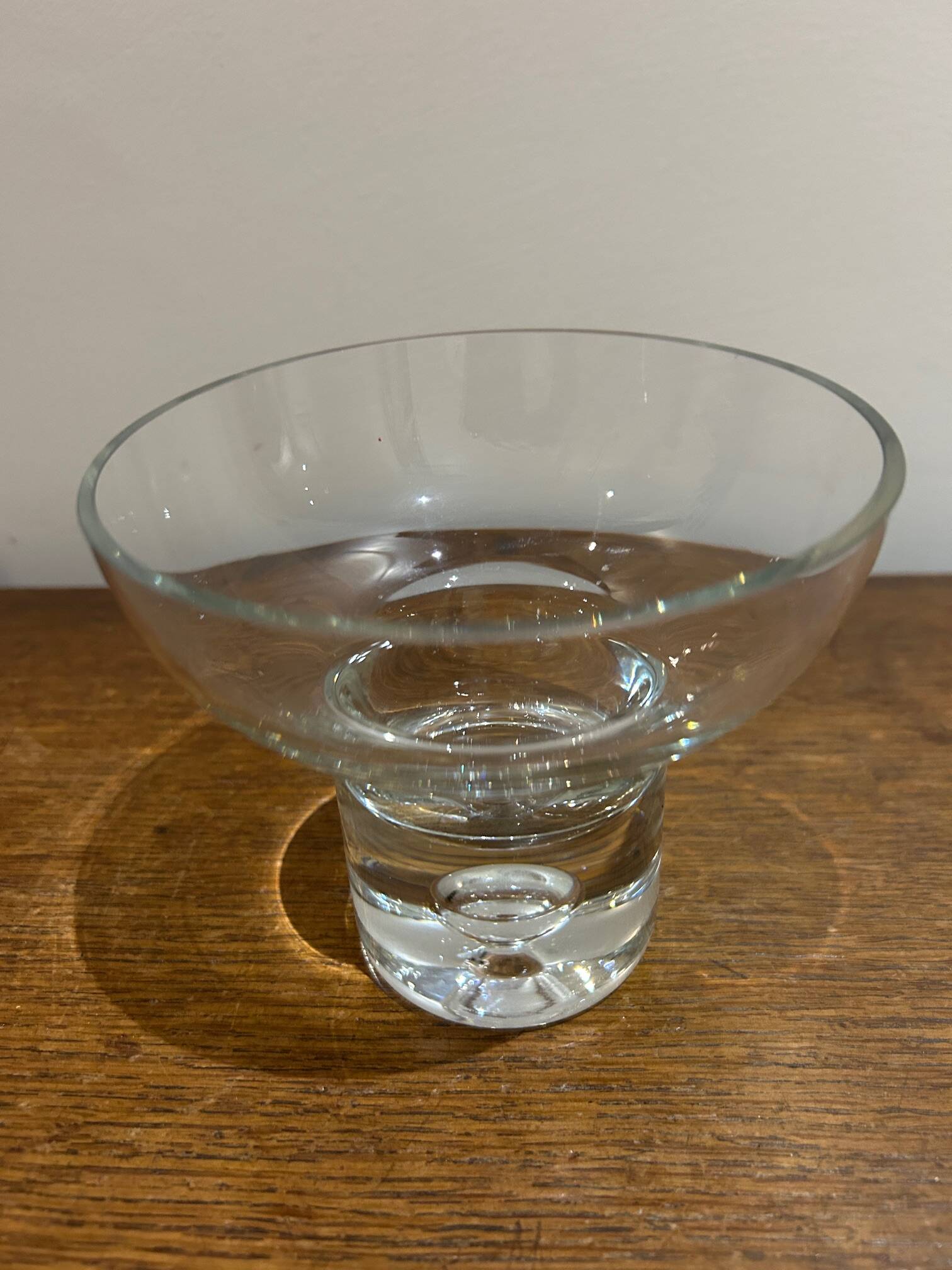 Bubble crystal candle holder
