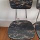 Set of 4 formica chairs signed roc