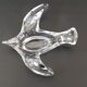 Vintage crystal trinket bowl 1960