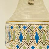 Vintage granite glass pendant lamp