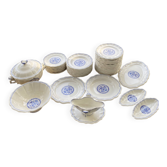Old gien dishware set rouen model