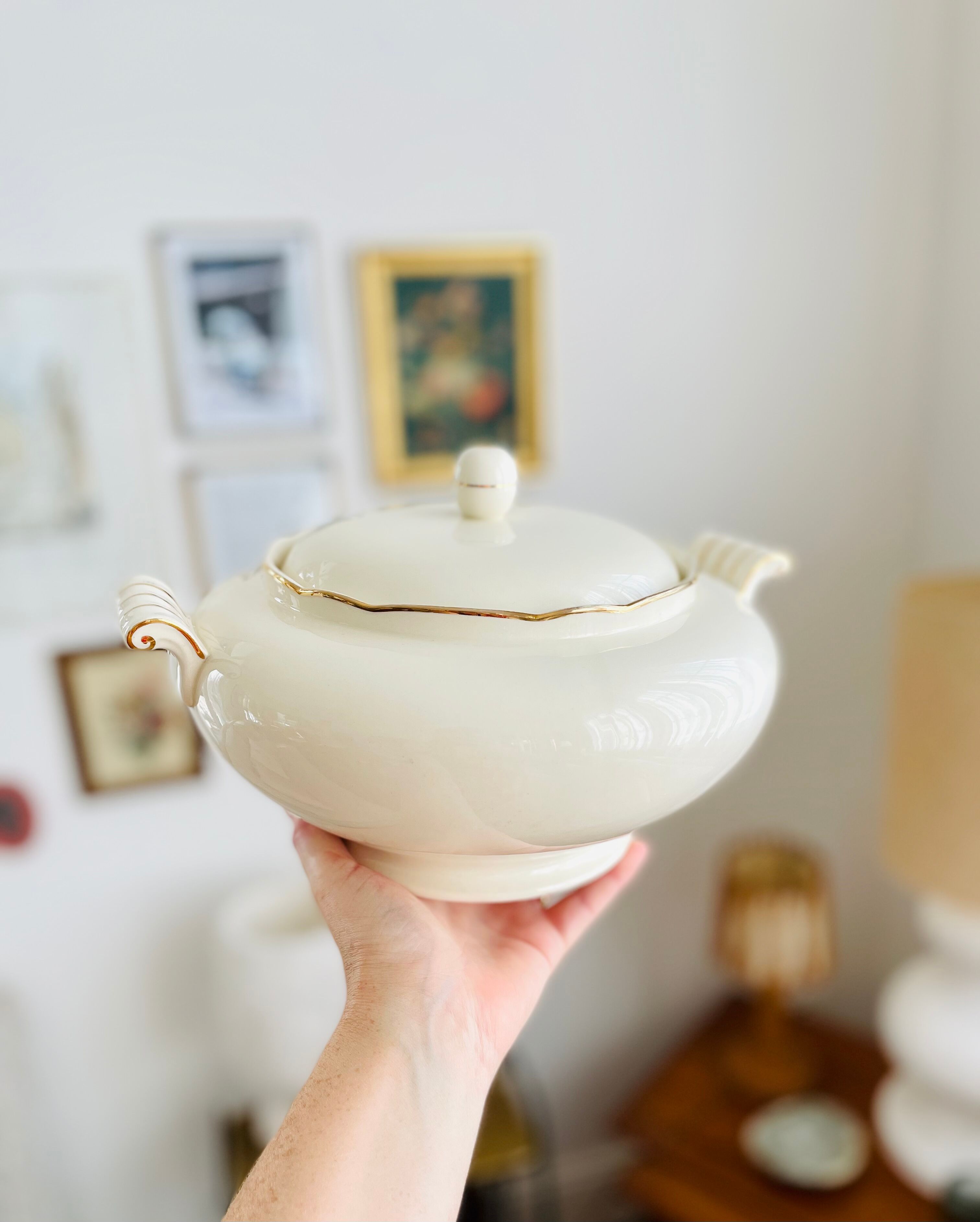 Villeroy & Boch porcelain tureen Rhône collection