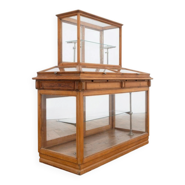 Ancienne vitrine de présentation - début du XXème siècle