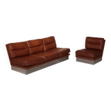Jacques Charpentier sofa and armchair