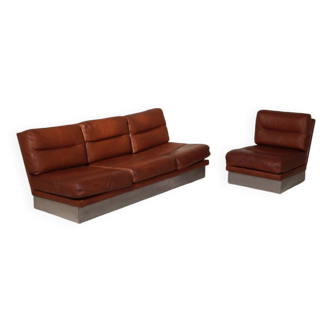 Jacques Charpentier sofa and armchair