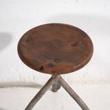 Vintage Workshop Stool (c.1950) #1