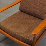 Ensemble de salon en teck danois de Walter Knoll, années 1960