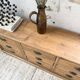 Pine craft cabinet with drawers