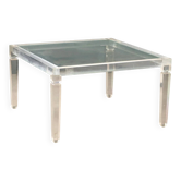 Table basse en plexiglas