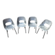 Suite de 4 chaises Tulipe par Pierre Guariche