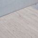 Two tier mid-century travertine coffee table