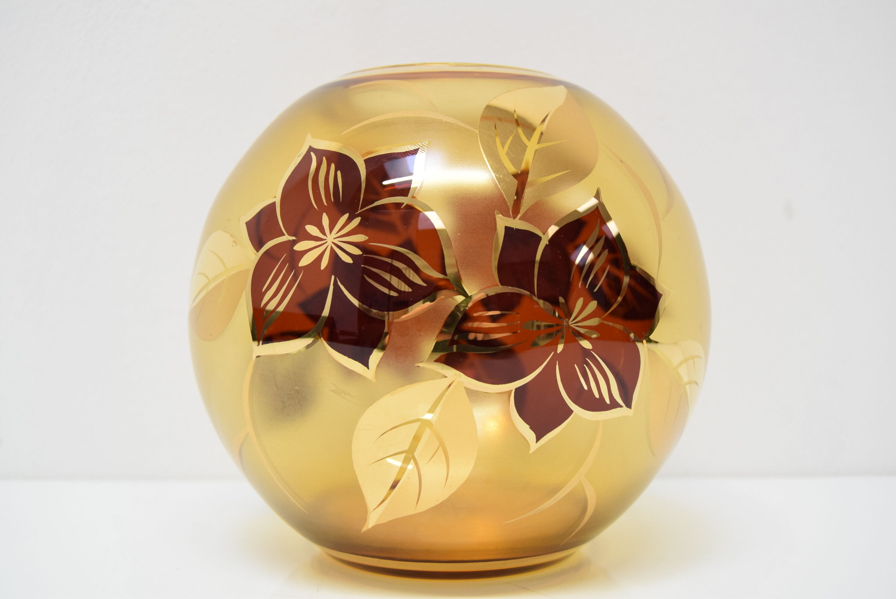 Mid-century glass vase,1970's