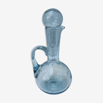 Small bubble glass vinegar maker attributed to Biot