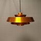 Hanging lamp model ‘Nova’ designed by Jo Hammerborg for Danish Fog&Mørup 1963 in copper