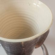 Large conical pitcher vase Accolay ceramics