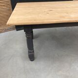 Old solid oak farmhouse table