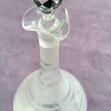 Carafe en verre mousseline 19ème