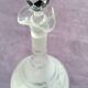 Carafe en verre mousseline 19ème