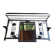 Porte manteaux miroir en fer forge