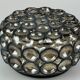 60s 70s ceiling lamp Glashütte Limburg Germany Plafoniere glass & metal