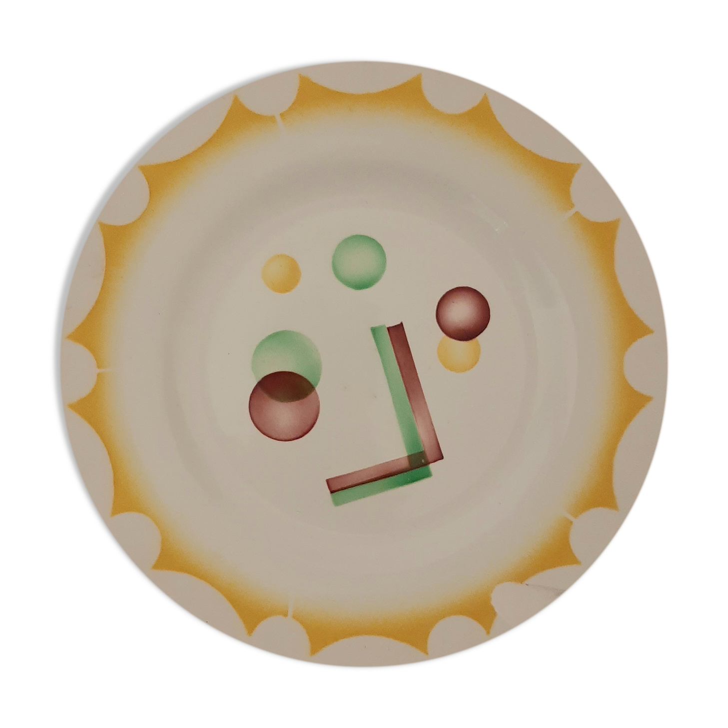 Plate star or planet digoin sarreguemines