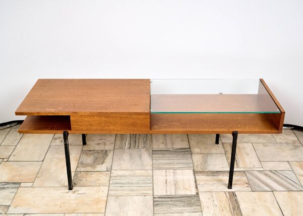 Table basse vintage, années 1970, Tchécoslovaquie