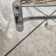 50s-60s aluminum coat rack