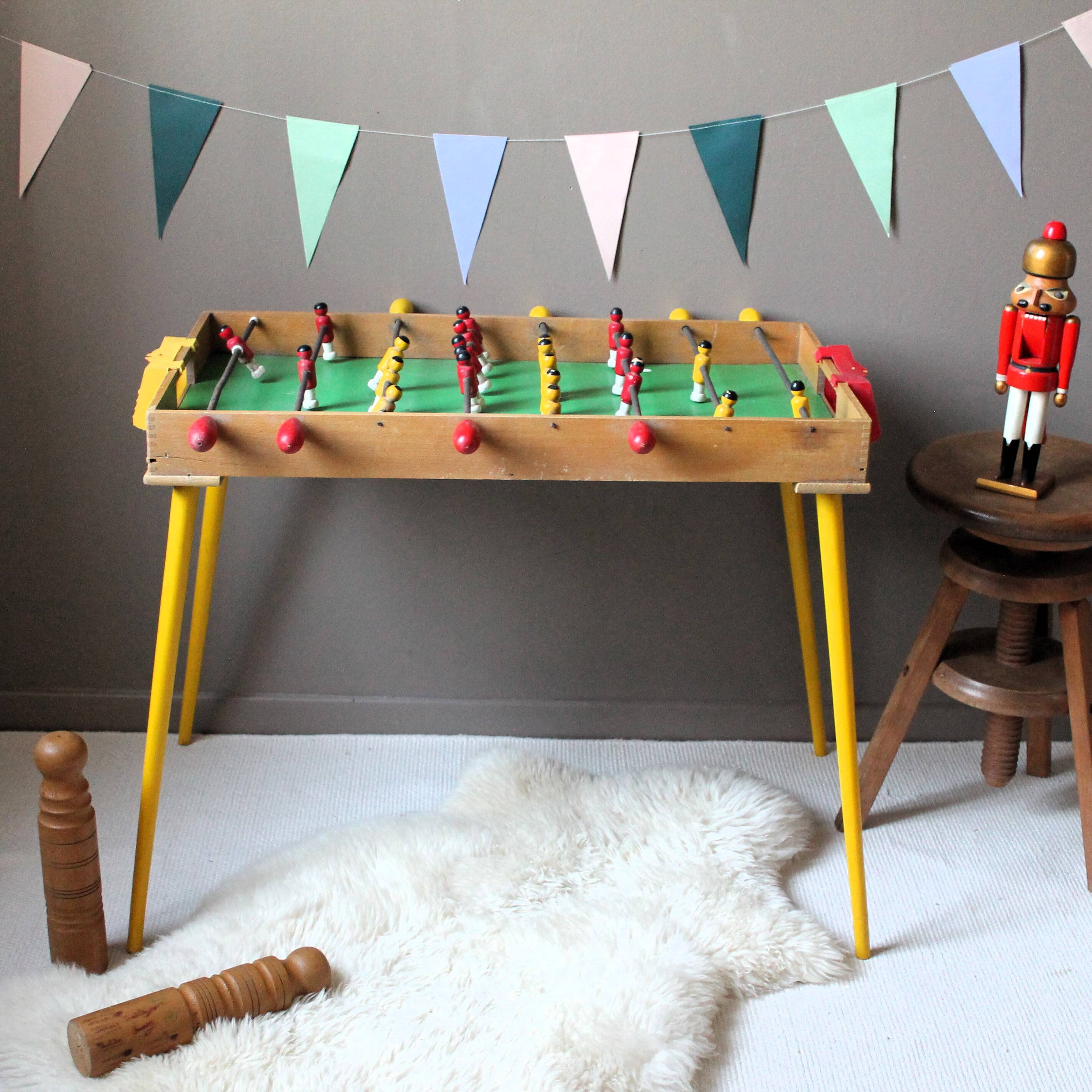 Table football from the vintage years
