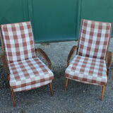 Pair of vintage armchairs