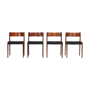 Set of 4 lounge chairs,