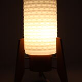 1960s rocket table lamp, Czechoslovakia