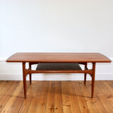 Scandinavian teak coffee table Arrebo Mobler 1960