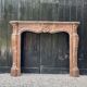Fireplace in rancid marble around 1880