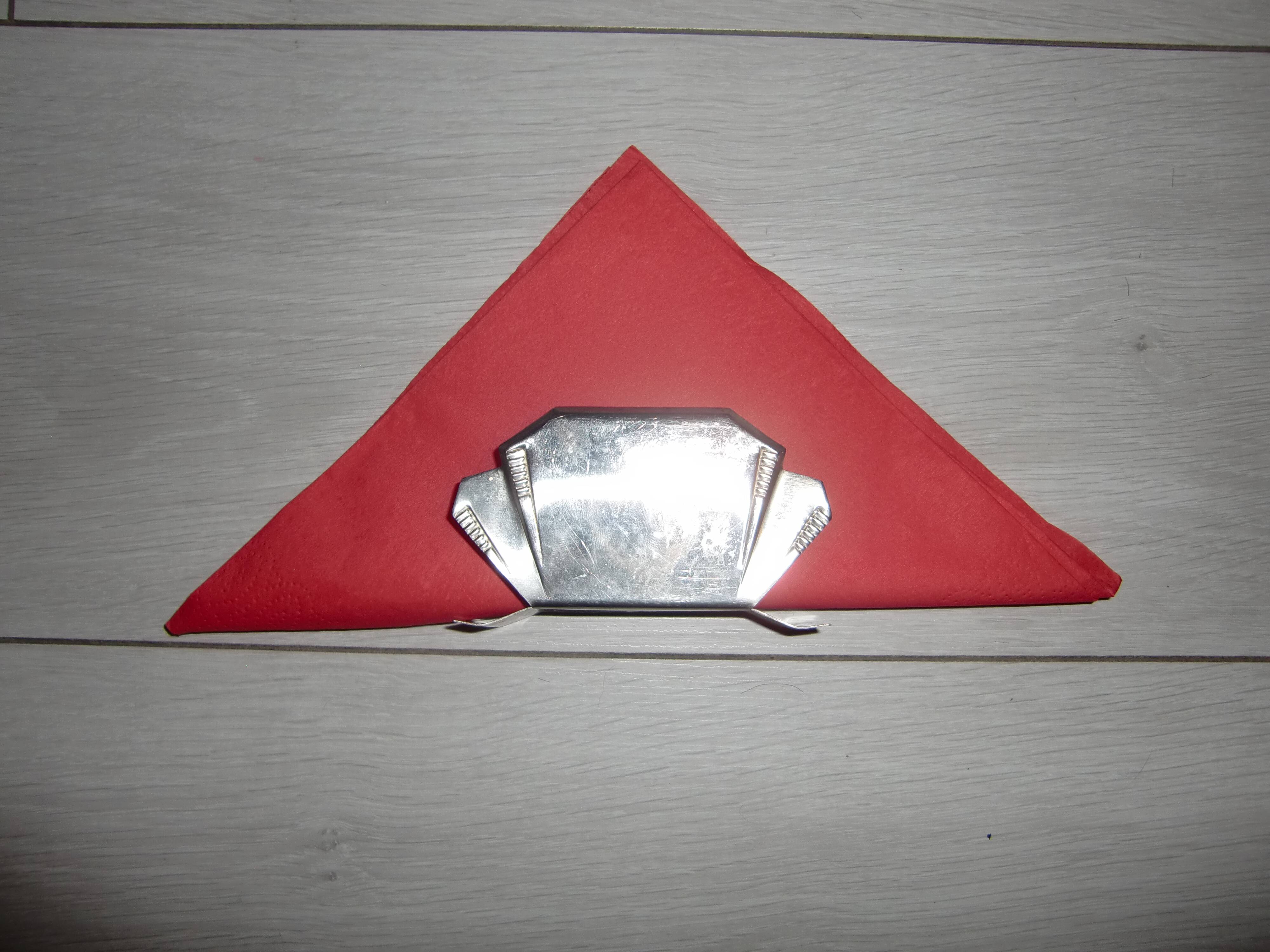 Porte-serviette de table en inox