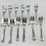 12. ERCUIS Colmar art deco dessert forks