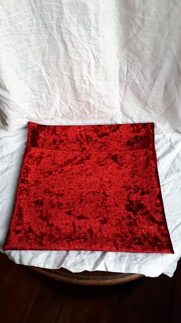 Red cushion