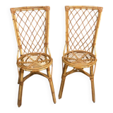 Vintage rattan chairs