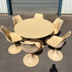 Space Age Table with tulip design and 6 chairs