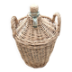 Wicker rattan demijohn