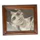 Woman with an enigmatic gaze (India 70s/80s)