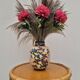 Vintage 1960s rattan coffee table