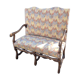 Seat style Louis XIII
