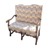 Seat style Louis XIII
