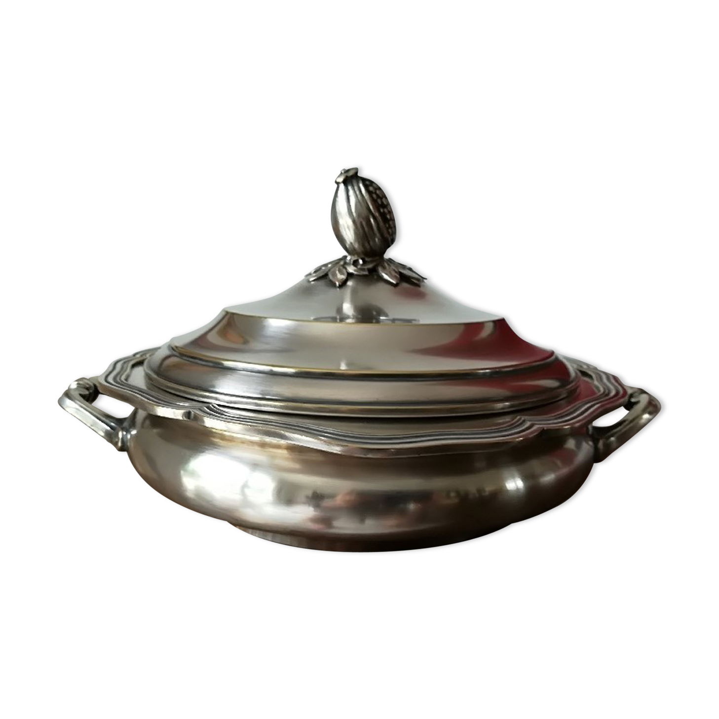 Vases in Grenada in silver metal