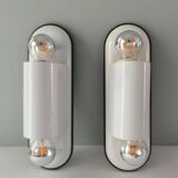 Set de deux appliques design italien "Dui" de Vico Magistretti pour Artemide